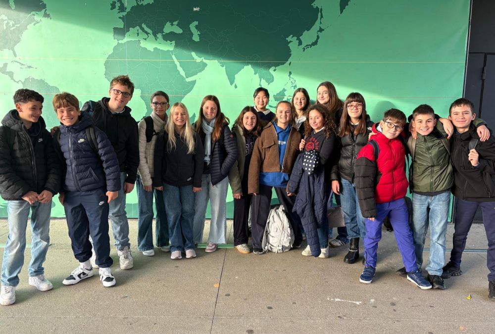 foto di gruppo a Lisbona
