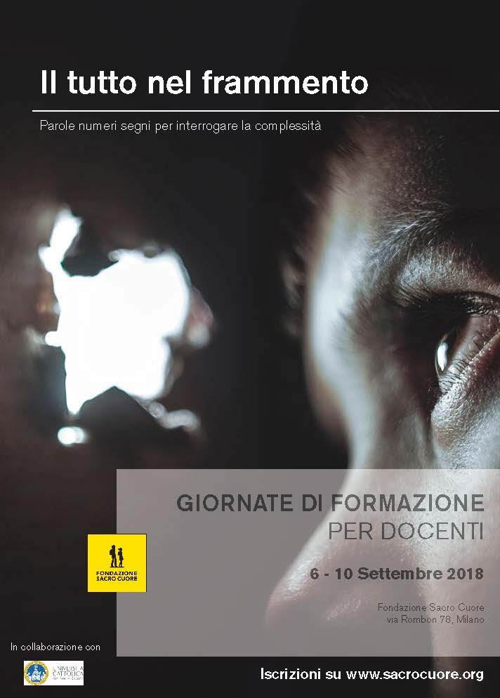 Fondazione Sacro Cuore formazione docenti 2018