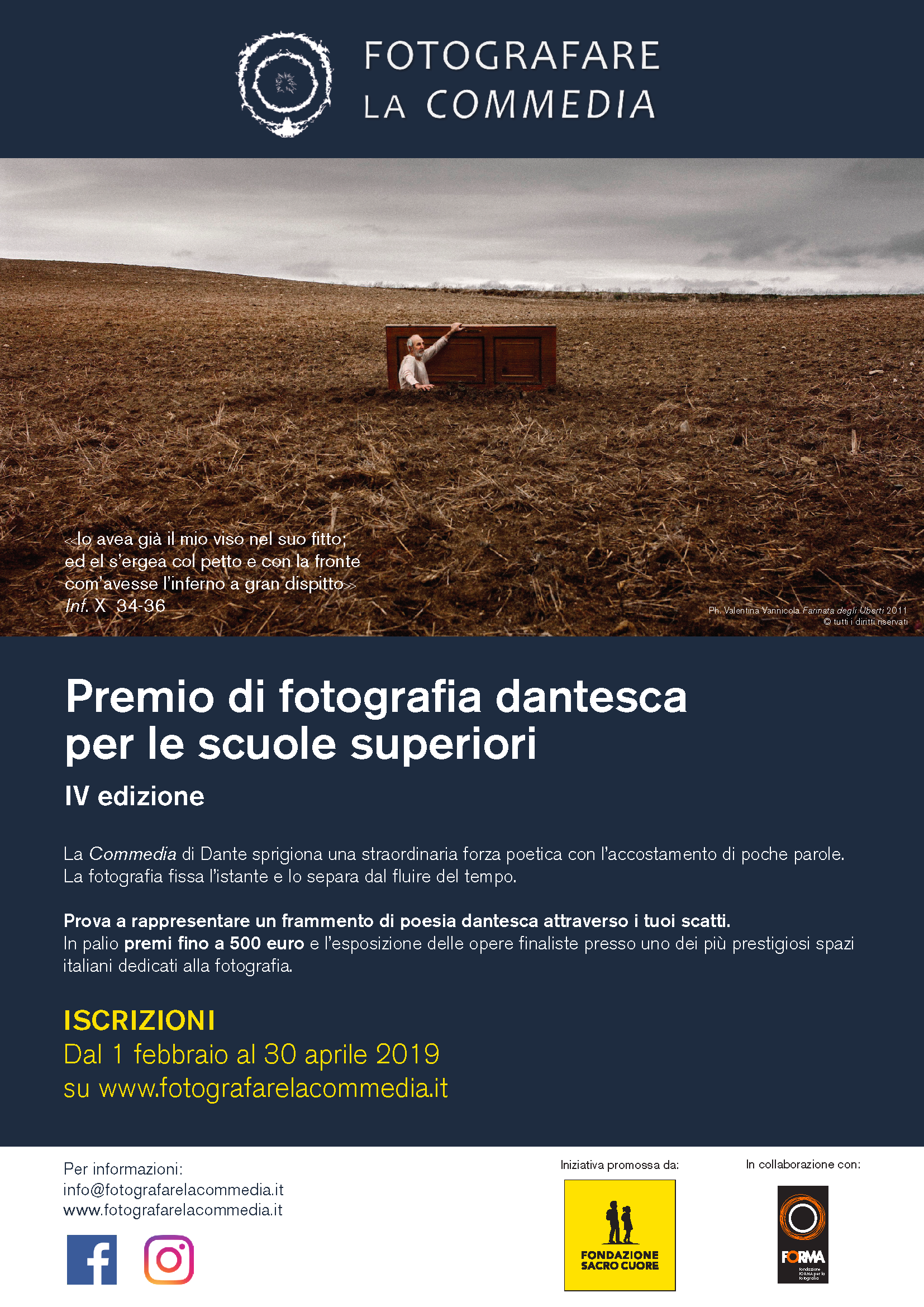 Fotografare la Commedia 2019